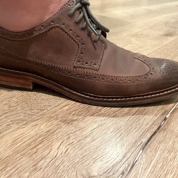 Cole Hahn Suede Laceup Oxford, Size 11.5 main image 3